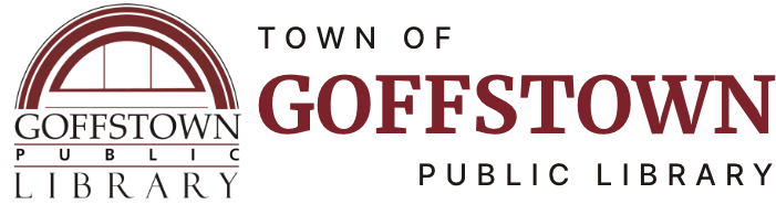Goffstown New Hampshire Library Homepage