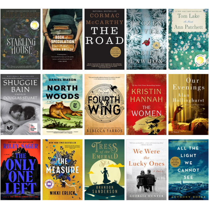 Staff Picks book covers for 2024