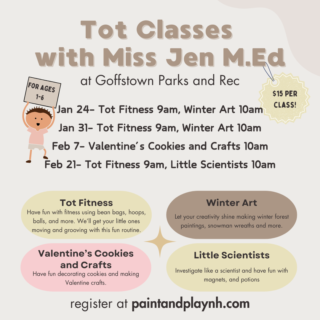 JanFeb Classes with Miss Jen