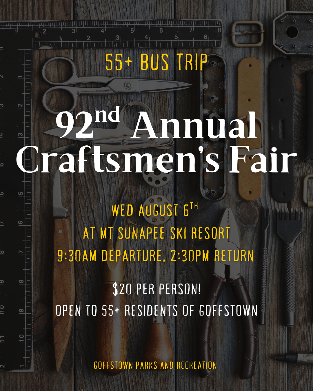 55 Craftsmans Fair