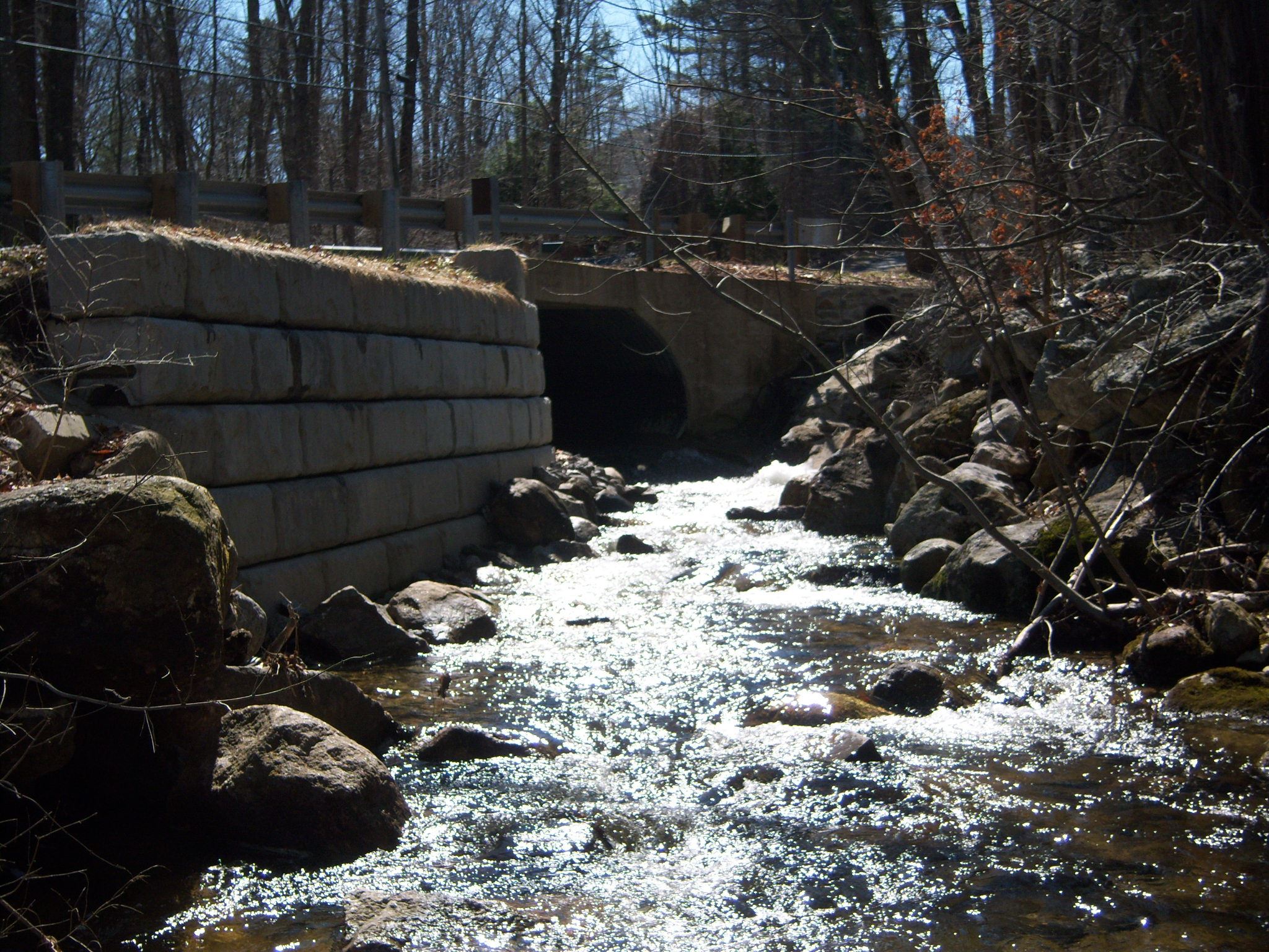 Bridge 3 wingwall POST CONST