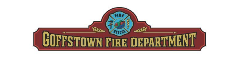 Goffstown Fire Department Banner Logo